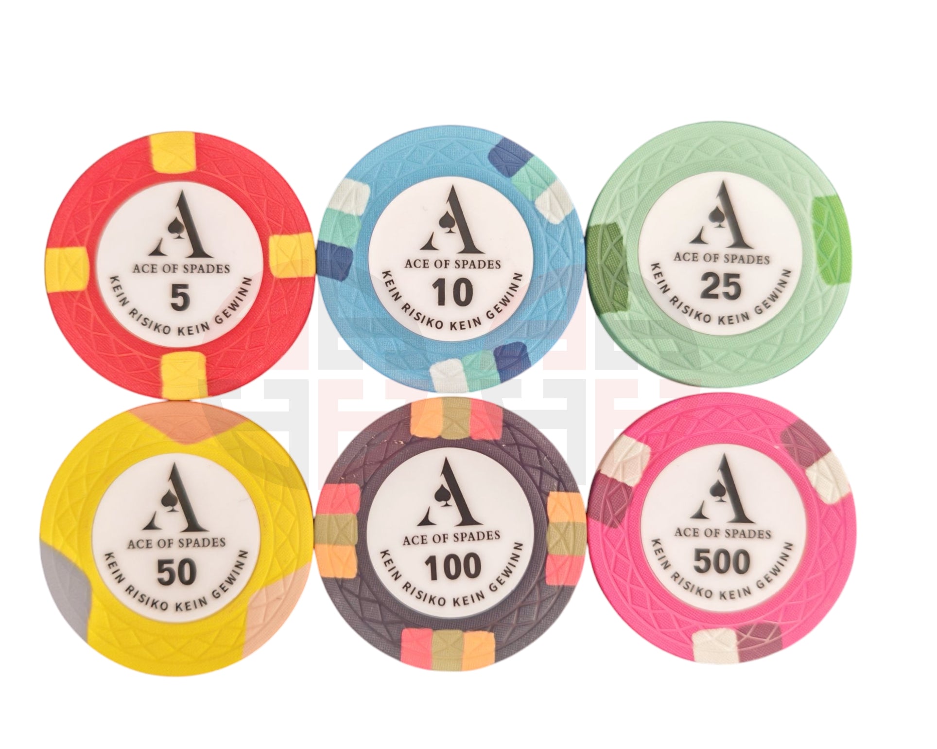 Ace of Spades Keramikchips